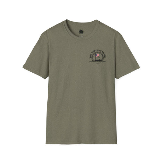 Patriotic Christian T-Shirt – Front & Back Statement Tee on Faith and Freedom