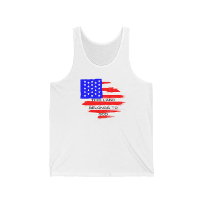 Belongs to God, Unisex Jersey Tank