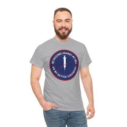 No Against My Will Men's Heavy Cotton Tee