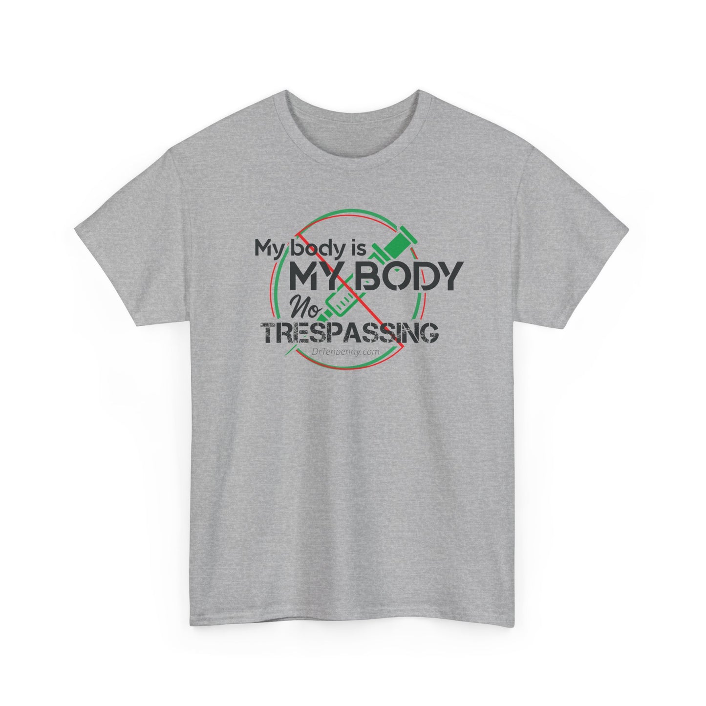 My Body- Women's Heavy Cotton Tee