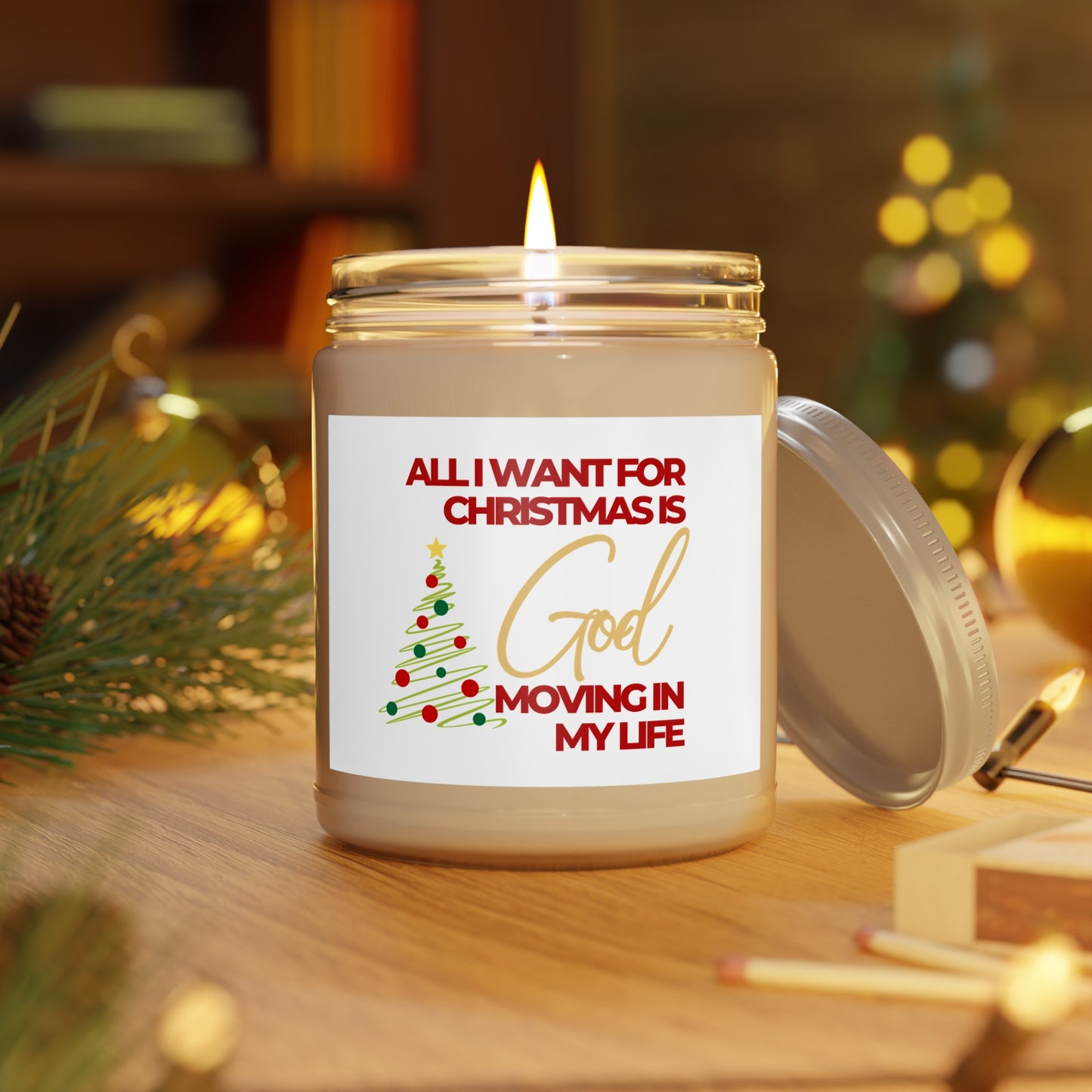 All I want for Christmas- Scented Candles, 9oz