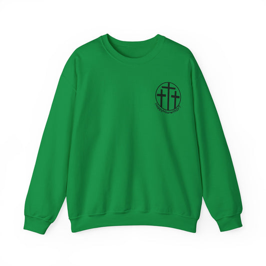 Happy Hour with DrT- Unisex Heavy Blend™ Crewneck Sweatshirt