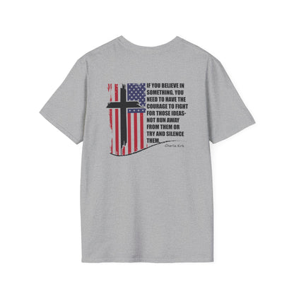 Patriotic Christian T-Shirt – Front & Back Statement Tee on Faith and Freedom