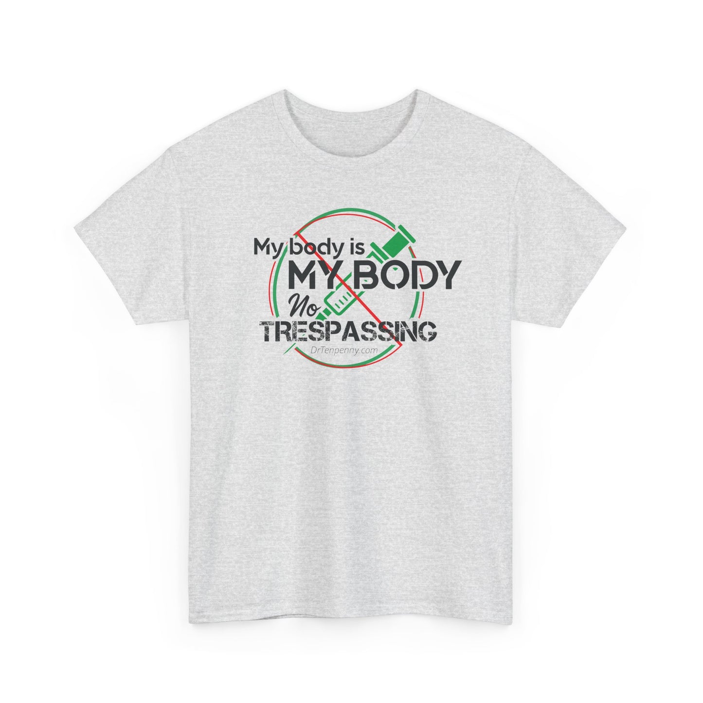 My Body- Women's Heavy Cotton Tee