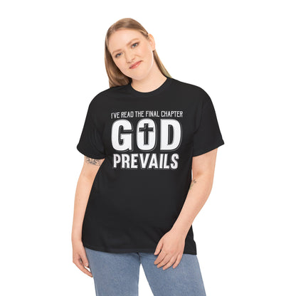 Unisex Cotton Tee- God Prevails!