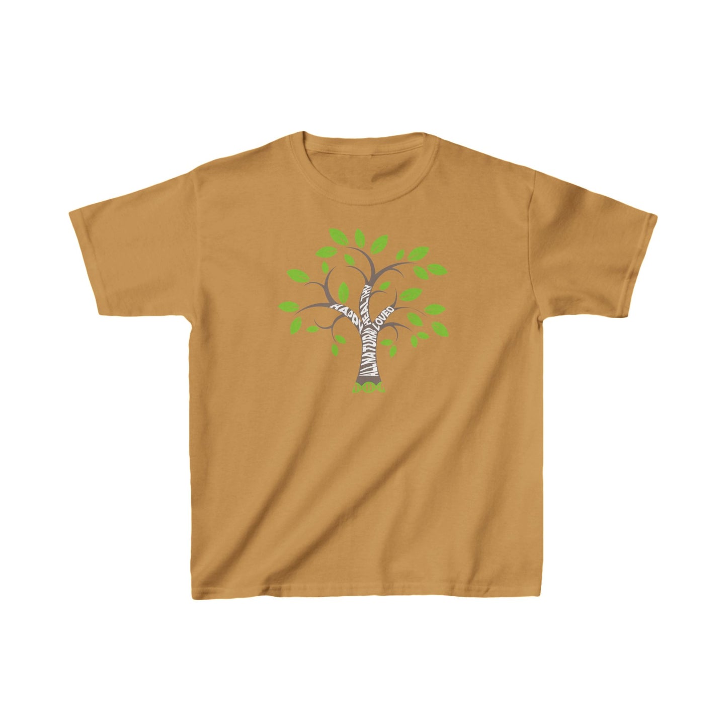 Kids Heavy Cotton™ Tee- Tree