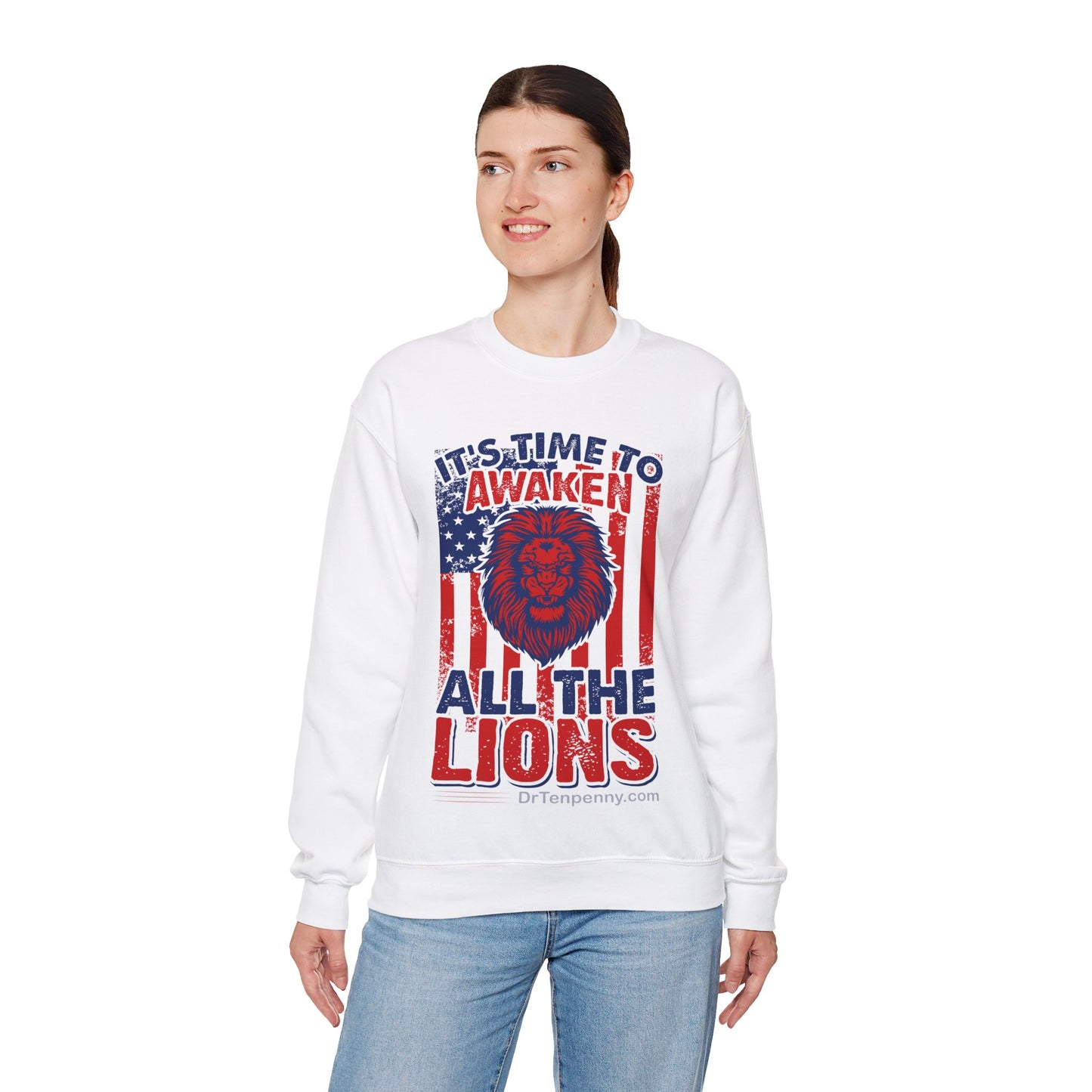 Awaken the Lions- Unisex Heavy Blend™ Crewneck Sweatshirt