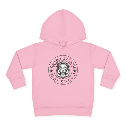 Raised by Lions Toddler Pullover Fleece Hoodie