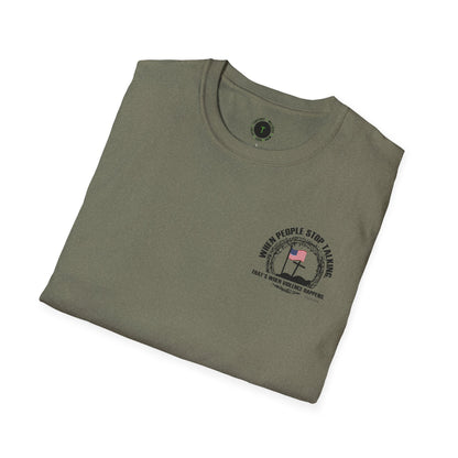 Patriotic Christian T-Shirt – Front & Back Statement Tee on Faith and Freedom