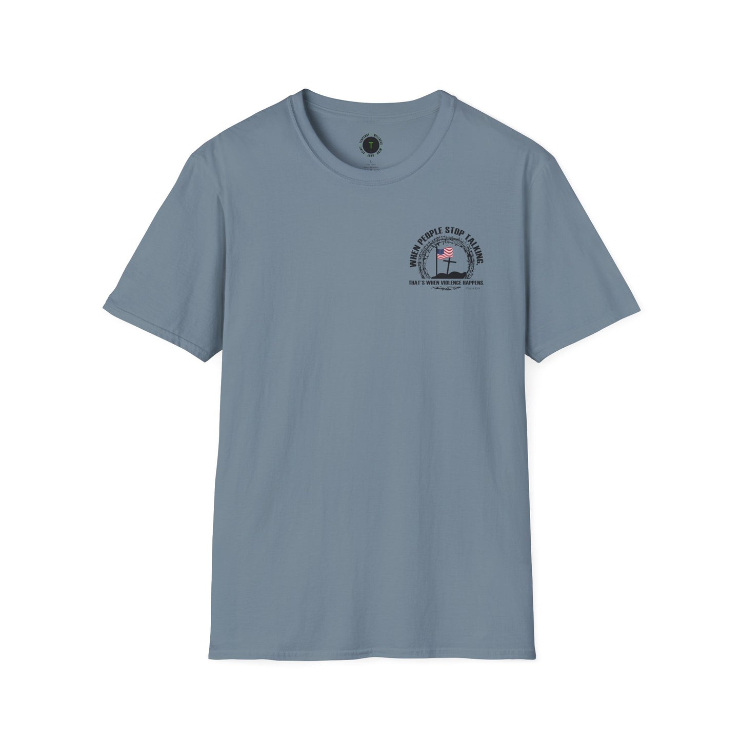 Patriotic Christian T-Shirt – Front & Back Statement Tee on Faith and Freedom