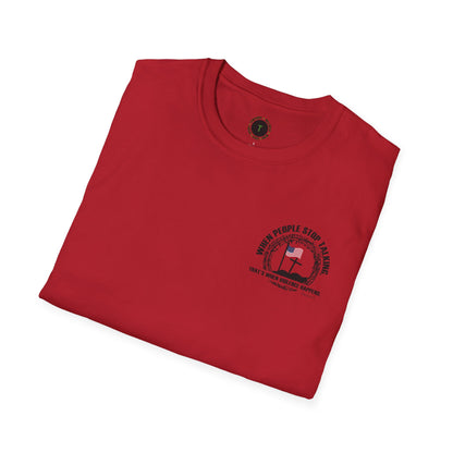 Patriotic Christian T-Shirt – Front & Back Statement Tee on Faith and Freedom