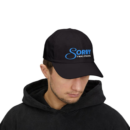 Sorry Embroidered Dad Cap — Casual Apology Baseball Hat