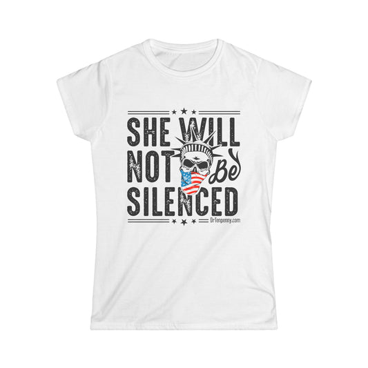 Women's Softstyle Tee- Lady Liberty