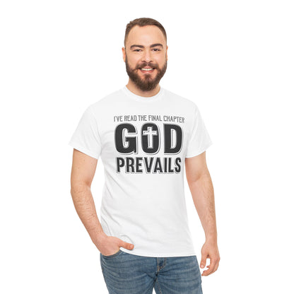 Unisex Cotton Tee- God Prevails!