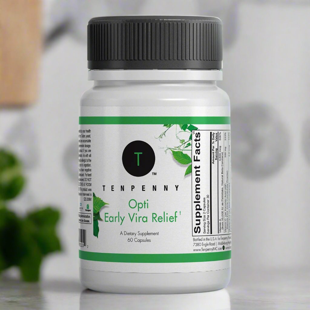 Lifestyle image of Opti Early Vira Relief, fast-acting immune support for health resilience.