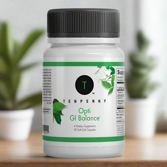 Lifestyle image of Opti GI Balance, ideal for maintaining gut health and microbial balance.