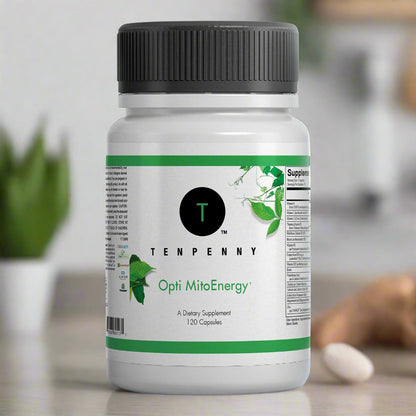Lifestyle image of Opti MitoEnergy, essential supplement for energy, detox, and antioxidant protection.