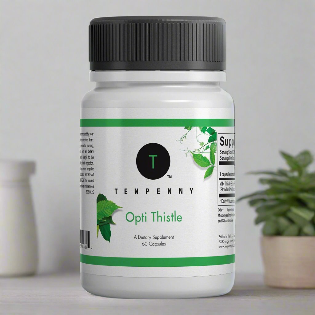 Lifestyle image of Opti Thistle, ideal for liver health and detoxification