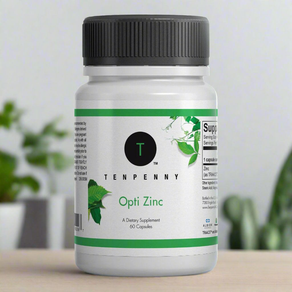 Lifestyle image of Opti Zinc, ideal for immune support and antioxidant defense.