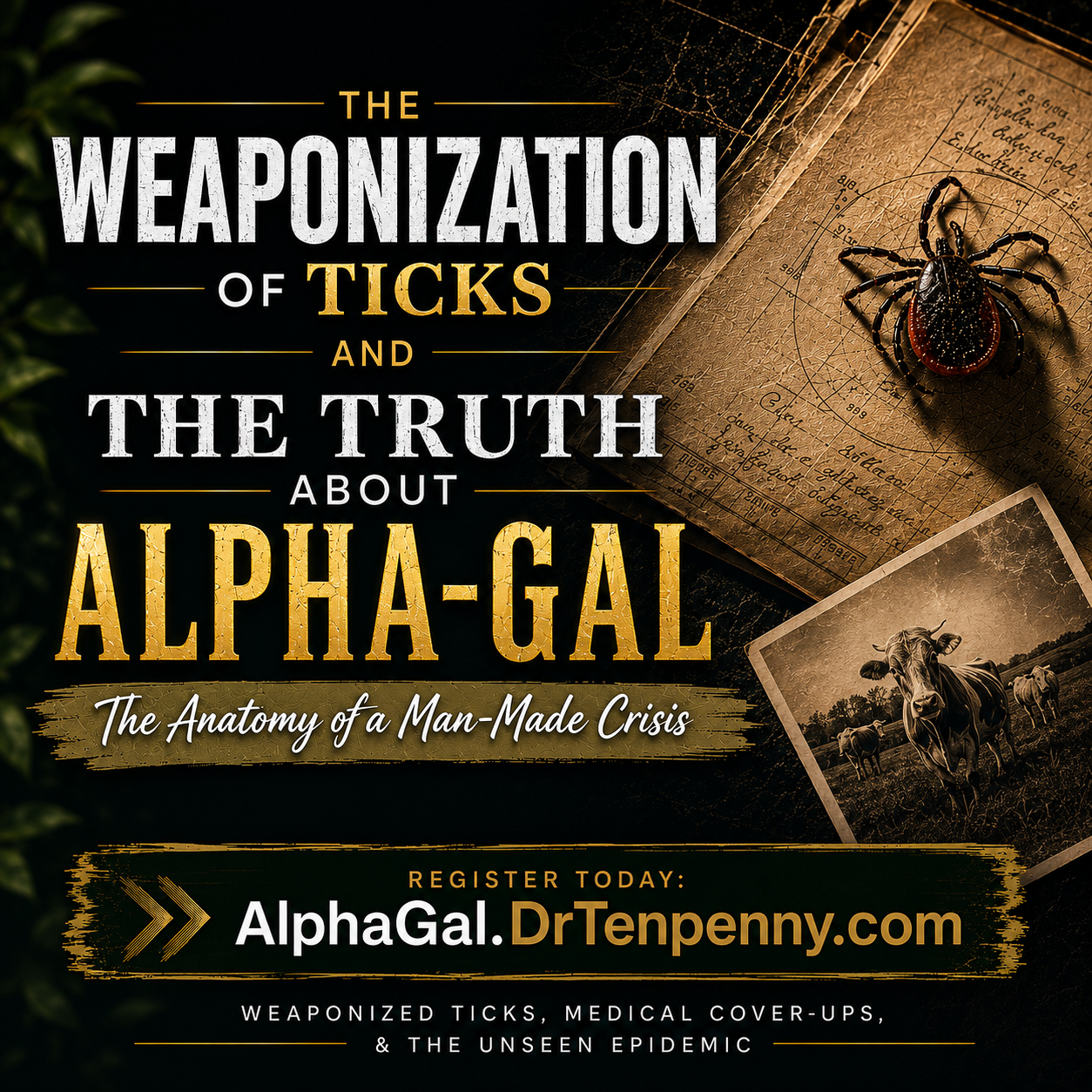 The Weaponization of Ticks and the Truth About Alpha-Gal