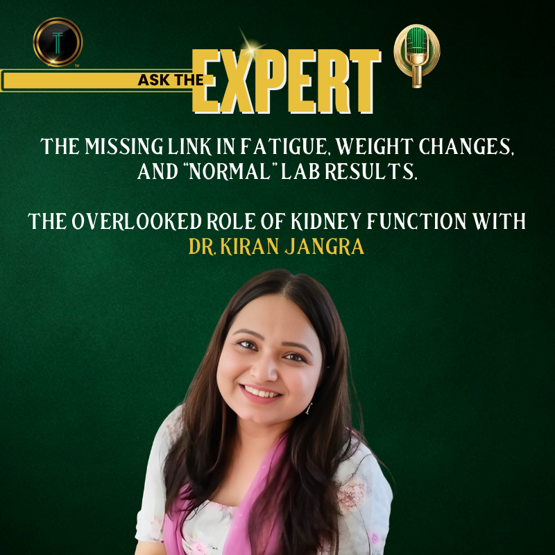 Ask The Expert Masterclass: The Overlooked Role of Kidney Function with Dr. Kiran Jangra