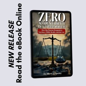 Online Ebook - Zero Accountability in a Failed System: How Big Pharma Weaponizes Vaccines, Public Health, and the Law (online read only)